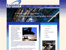 Tablet Screenshot of logisticollc.com